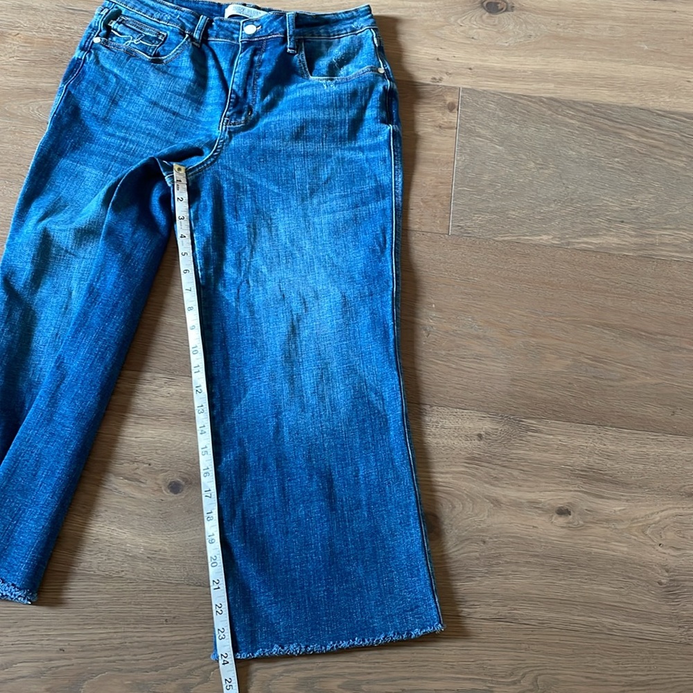 Judy Blue Women's Flare Jeans in Blue - Picture 11 of 16